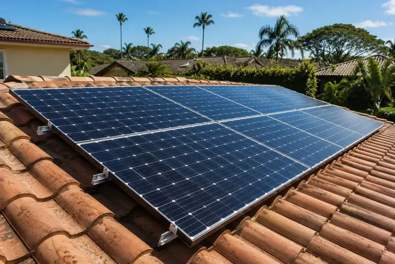 Installation de panneaux solaires à Saint-Grégoire